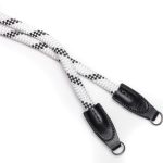 Leica Rope Strap, white and black, 126cm, designed by COOPH, ArtNr. 19644