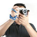 Artisan & Artist Pin-Dot Kamera-Tragegurt blau/schwarz ACAM-701