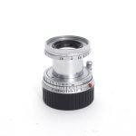 Leica M Elmar 50mm/2,8 chrom versenkbar, Sn.1577236 (leicht angelaufen), Leica Deckel