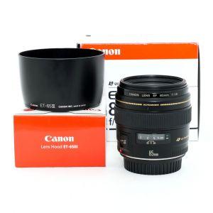 Canon EF 85mm/1,8 USM, (leichter Staub im Linsensystem, kein Einfluss auf Bildqualität), OVP, Sonnenblende