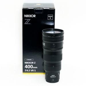Nikon Z 400mm/4,5 VR, S, OVP, 1 Jahr Garantie, inkl. 20% MwSt.