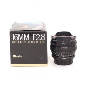 Minolta MD 16mm/2,8 Fish-Eye, OVP