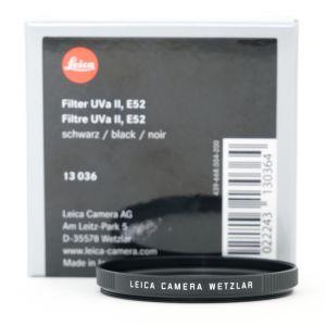 Leica Filter UVa II, E52, schwarz, ArtNr.13036, OVP, inkl. 20% MwSt.