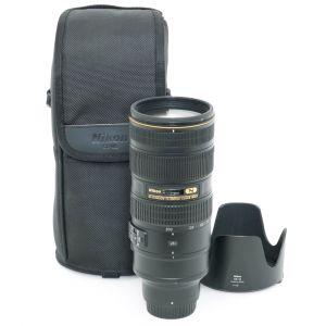 Nikon AF-S 70-200mm/2,8 VR II, G, ED, N, (leichter Staub im Linsensystem, kein Einfluss auf Bildqualität), Sonnenblende, Köcher