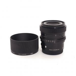 Sigma AF 50mm/2 DG, DN, Contemporary, Sonnenblende, für Sony FE