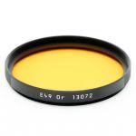 Leica E49 Filter, Orange, schwarz, ArtNr.13072