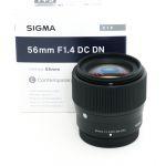 Sigma AF 56mm/1,4 DC, DN, OVP, für Fuji X-Mount