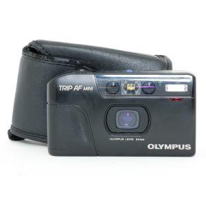 Olympus Trip AF Mini, Kompaktkamera, Tasche