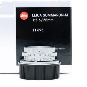 Leica M Summaron 28mm/5,6 silber, Sn.4826974, ArtNr.11695, 6-bit codiert, OVP, 1 Jahr Garantie