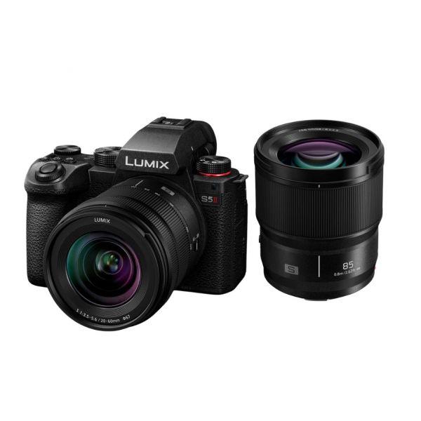 Panasonic Lumix DC-S5 II + S 20-60mm/3,5-5,6 + S 85mm/1,8