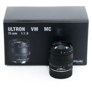 Voigtländer Ultron 75mm/1,9 VM, MC, OVP, 3 Jahre Garantie