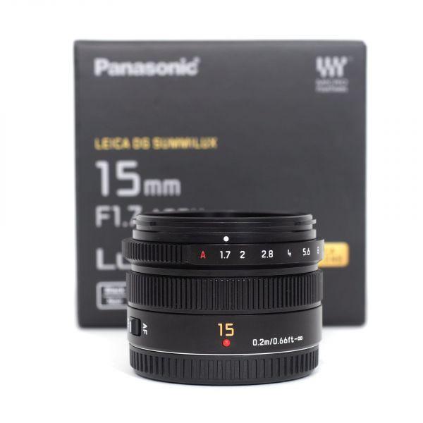 Panasonic Leica DG 15mm/1,7 ASPH, OVP