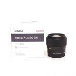 Sigma AF 56mm/1,4 DC, DN, OVP, 6 Monate Garantie, für Sony FE