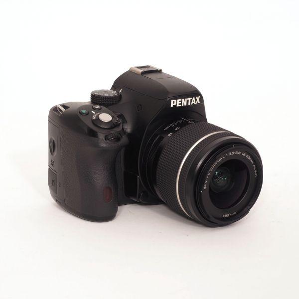 Pentax K 50 Gehäuse (45216 Auslösungen), (Dioptrienverstellung defekt)+ AF 18-55mm/3,5-5,6 AL, WR – Bild 2