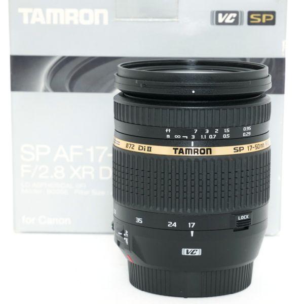 Tamron AF 17-50mm/2,8 XR, Di, II, VC, (etws Staub im Objektiv, kein Einfluss auf Bildqualität) fü Canon EF, OVP