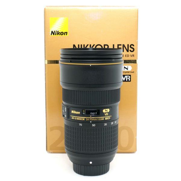 Nikon AF-S 24-70mm/2,8 E, ED, VR, OVP, Ausstellungsstück, 1 Jahr Garantie, inkl. 20% MwSt.