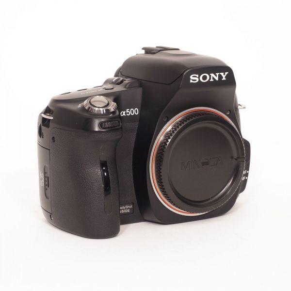 Sony Alpha 500 Gehäuse (9156 Auslösungen), 2. Akku – Bild 2