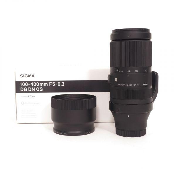 Sigma AF 100-400mm/5-6,3 DG, DN, OS, OVP, Stativschelle, für L-Mount