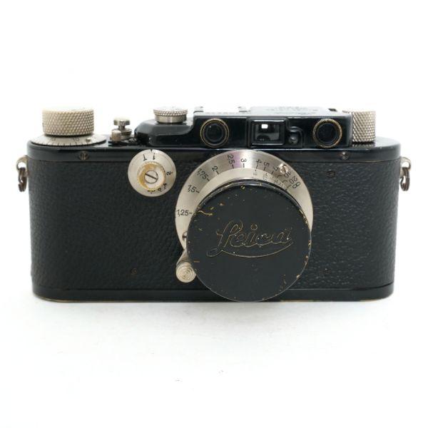 Leica III Gehäuse ( Sn. 109534, schwarz, Nickel, Bj. 1933, Originalzustand) mit Leitz Elmar 50mm/3,5 (Sn. 163429, Nickel, Bj. 1933, Originalzustand) serviciert - voll funktionsfähig – Bild 11