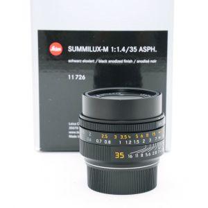 Leica M Summilux 35mm/1,4 ASPH, schwarz, Sn.4914814, ArtNr.11726, 6-Bit codiert, OVP, 6 Monate Garantie