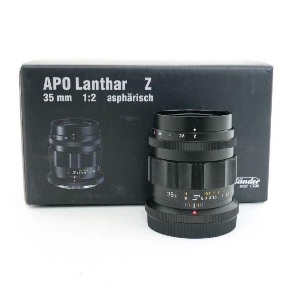 Voigtländer APO Lanthar 35mm/2 asphärisch, OVP, für Nikon Z, 6 Monate Garantie