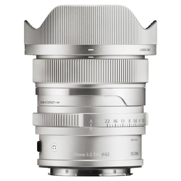 Sigma AF 20mm/2,0 DG DN Contemporary, silber, für L-Mount