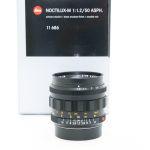 Leica M Noctilux 50mm/1,2 ASPH, Sn.4829299, ArtNr.11686, OVP, Ausstellungsstück, 2 Jahre Garantie, inkl. 20% MwSt.