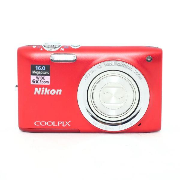 Nikon Coolpix S 2700, Digitalkamera, rot, inkl. 20% MwSt.