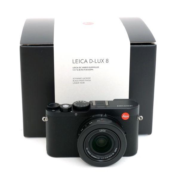 Leica D-Lux 8 Digitalkamera, Sn.5907304, ArtNr.19191, Ausstellungsstück, OVP, 2 Jahre Garantie, inkl. 20% MwSt.